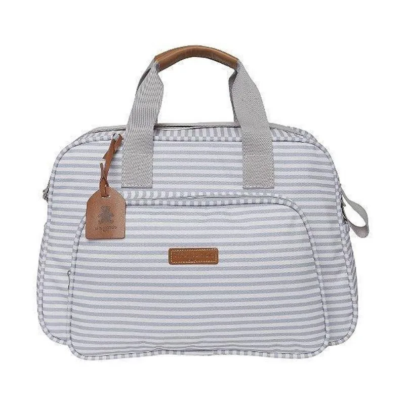 Bolsa De Maternidade Pirulitando Baby Grande Crescer Cinza
