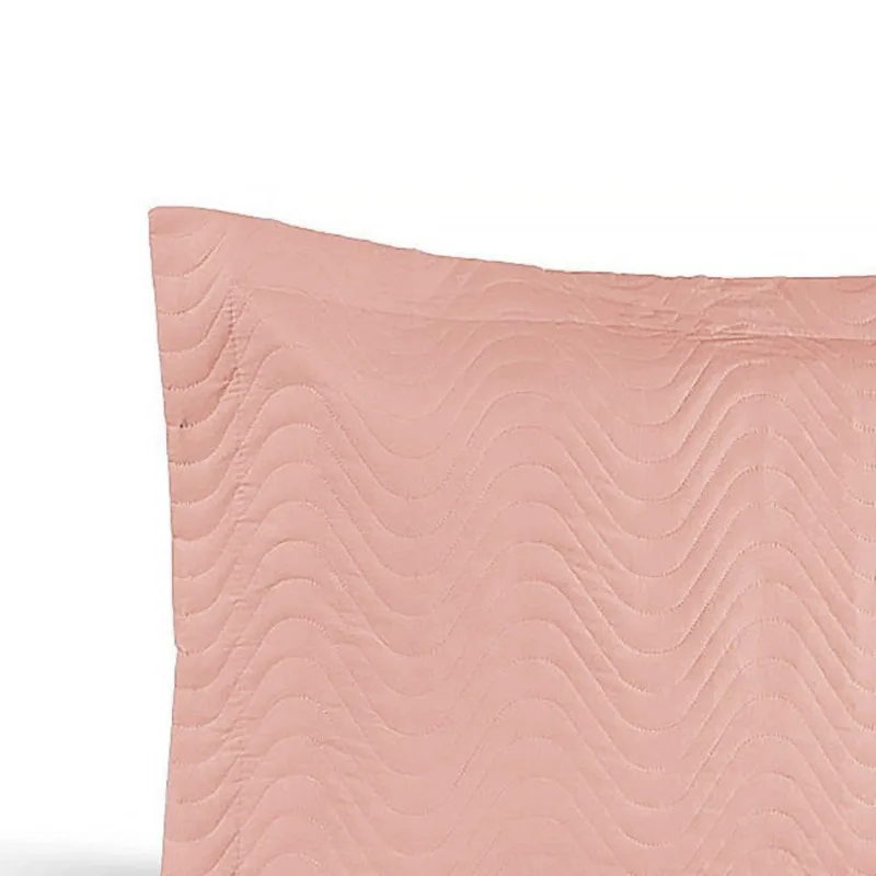 Porta Travesseiro Avulso Percal 200 Fios Algodão Gold 100% Algodão - Rosê