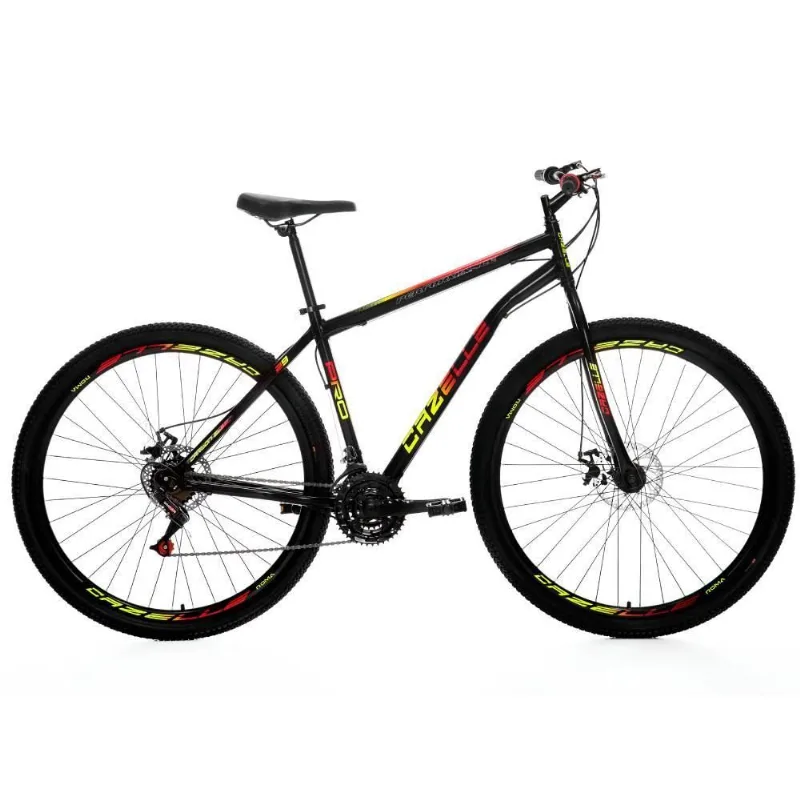 Bicicleta Aro 29 Cazelle Roma 21M Freio a Disco Colli - Preta