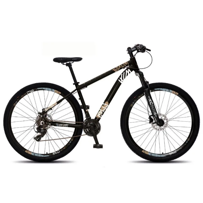 Bicicleta Aro 29 Berlim Cambio Shimano 21M Alumínio Colli - Preta