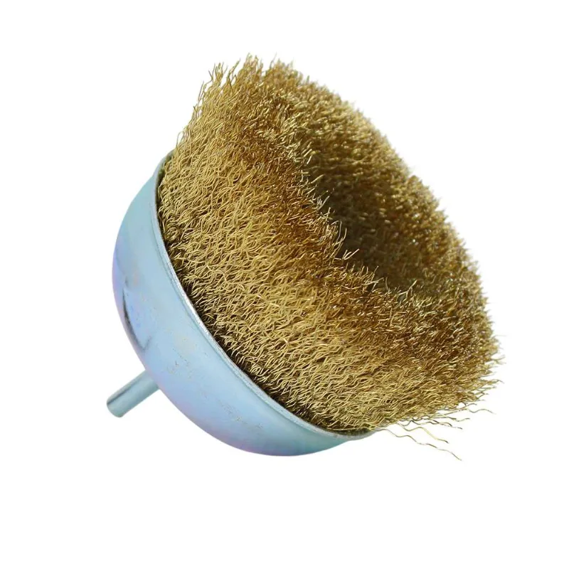 Escova de Aço tipo Copo Ondulada 4"x1/4" Kian