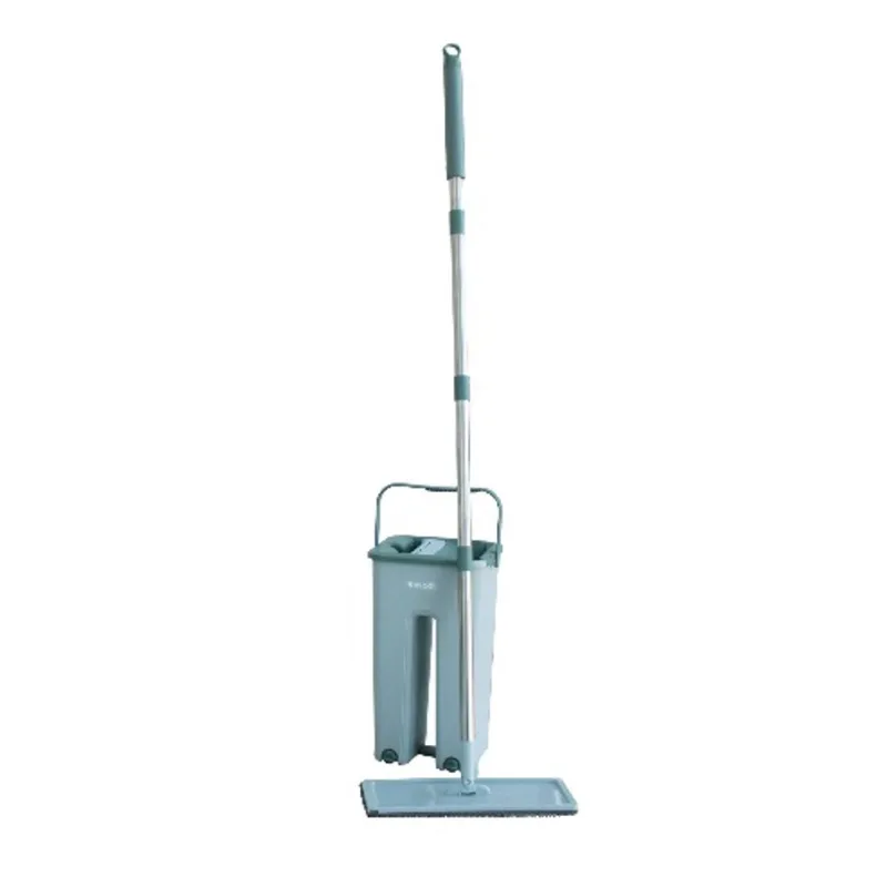 Mop Flat C/Balde De 6 Litros E 2 Refis Rayco