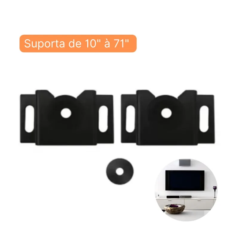 Suporte Fixo de TV Universal Para Parede Led lcd Plasma 10 A 71 Polegadas Quarto Sala