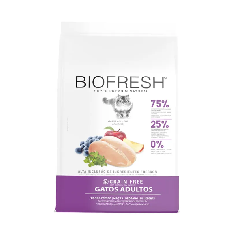 Ração Biofresh Gatos Adultos Frango 1,5 kg