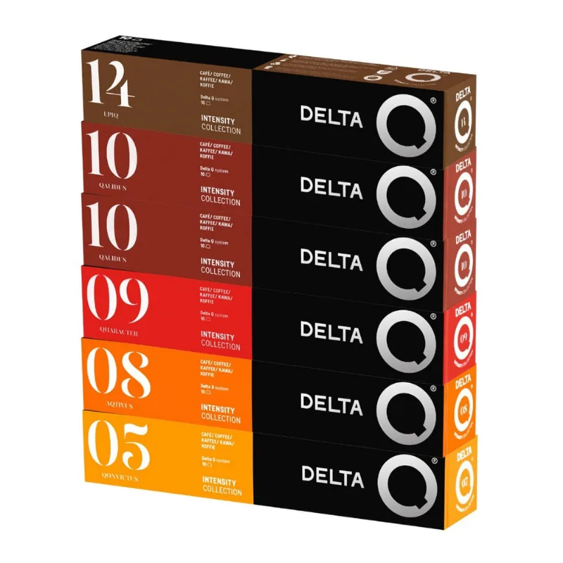 60 Cápsulas Delta Q – Degustação Café - Cafeteira Delta Q