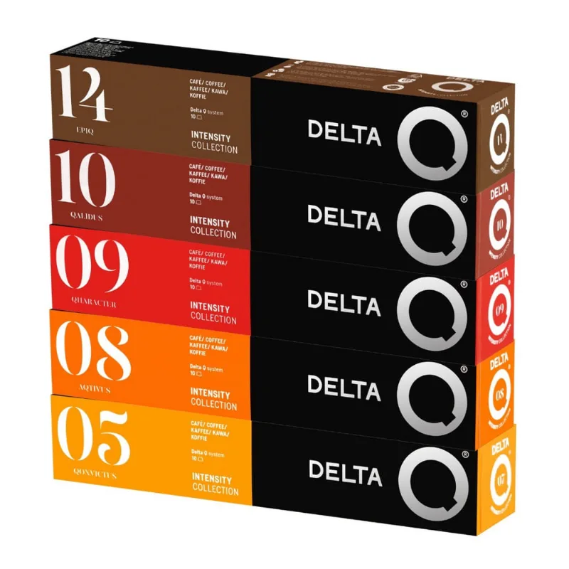 50 Cápsulas Delta Q – Degustação Café - Cafeteira Delta Q