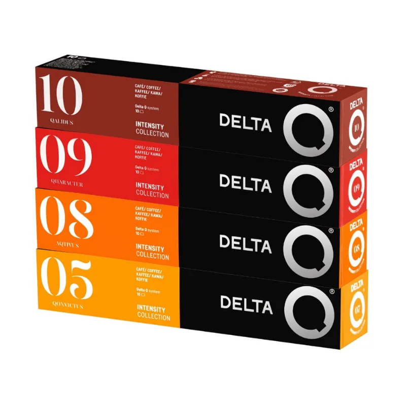 40 Cápsulas Delta Q – Degustação Café - Cafeteira Delta Q