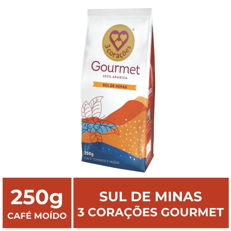 1 Pacote de Café Moído, Sul de Minas, Três Corações