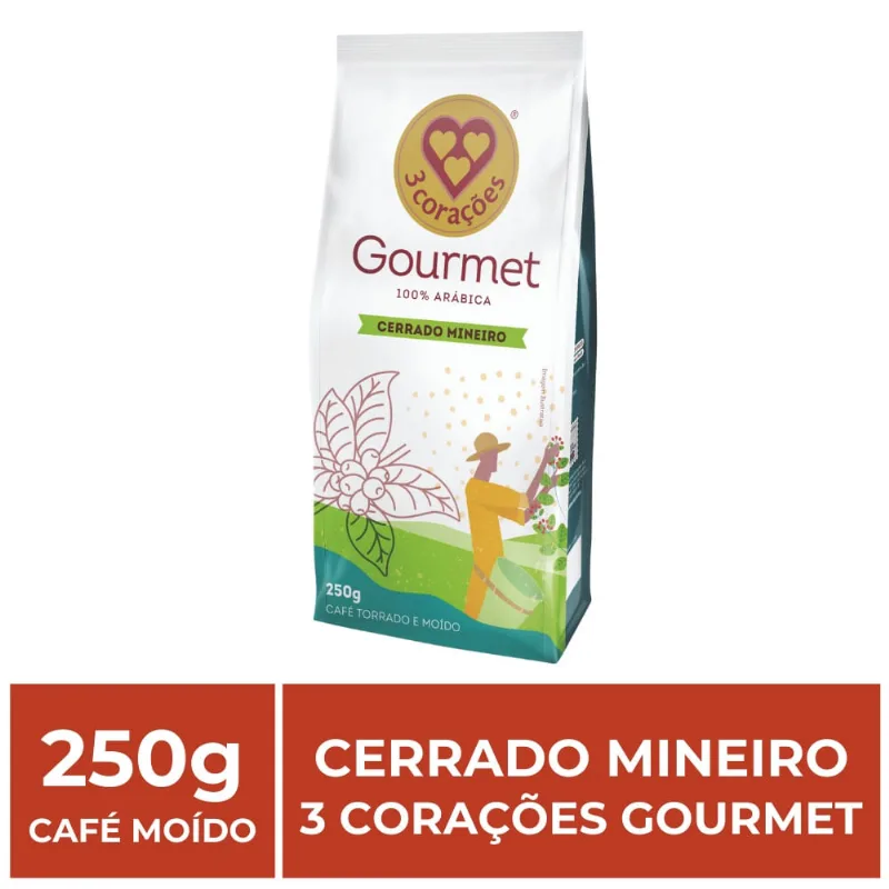 1 Pacote de Café Moído, Cerrado Mineiro, Três Corações