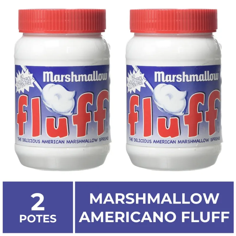 2 Potes, Marshmallow de Colher, Fluff