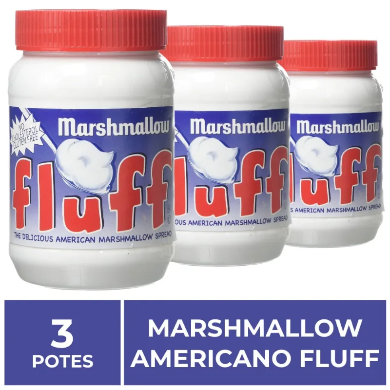 3 Potes, Marshmallow de Colher, Fluff