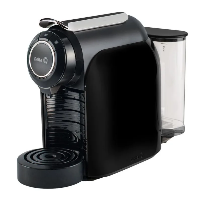 Cafeteira Qool Evolution, Cápsulas Delta Q, Preta, 110V