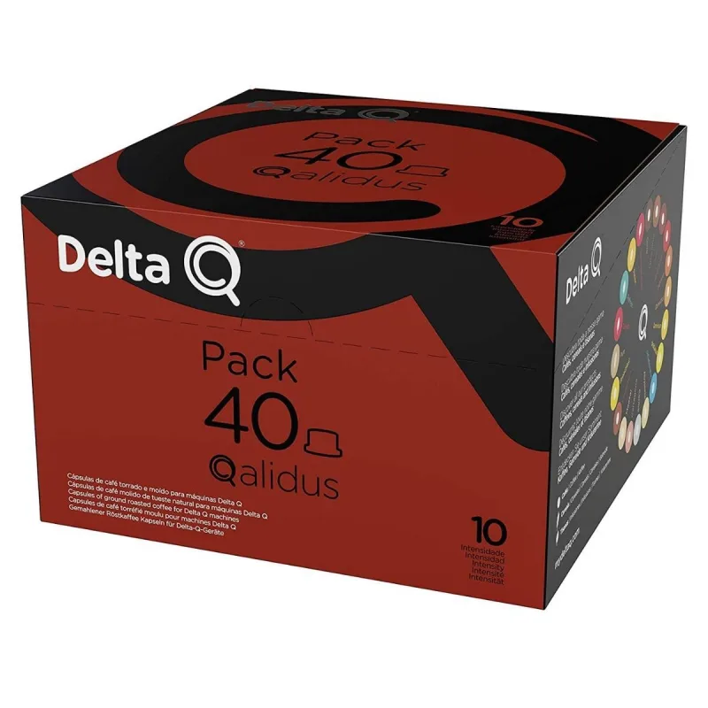 Café Delta Q, Qalidus, Int 10 40 Cápsulas, Pack Econômico - Delta Q - Mercearia