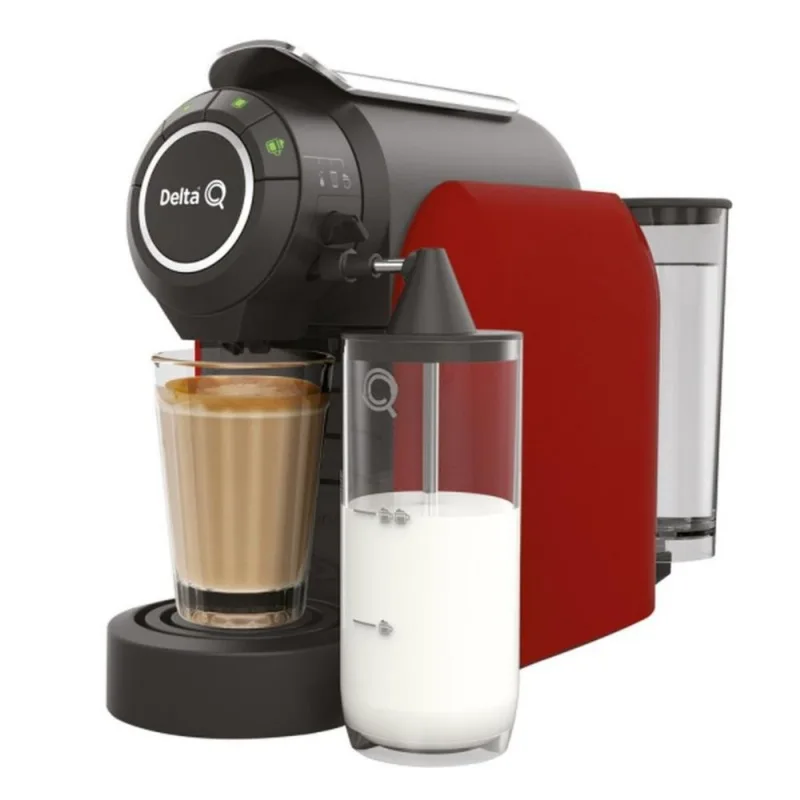 Cafeteira Milk Qool Evolution Delta Q Vermelha 110V