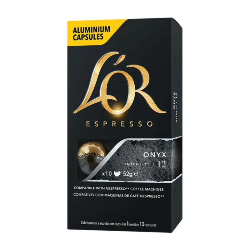 Cápsulas Para Nespresso, Onyx, Café Lor - Não Informado - Mercearia