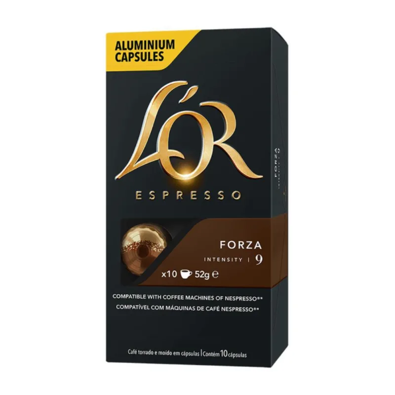Cápsulas Para Nespresso, Forza, Café Lor - Não Informado - Mercearia