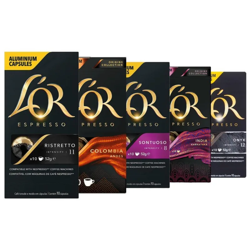 50 Cápsulas Para Nespresso, Café Lor - Não Informado - Mercearia