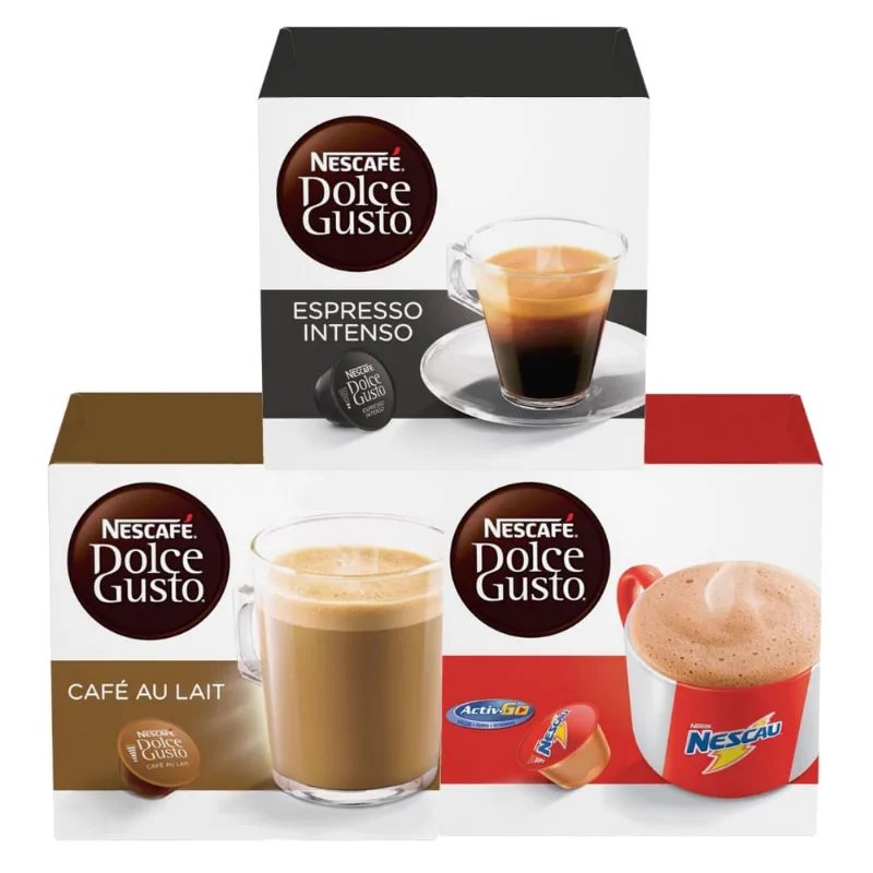 30 Cápsulas Dolce Gusto, Café e Bebida Cremosa - Cafezale