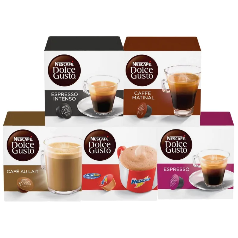 50 Cápsulas Dolce Gusto, Café e Bebida Cremosa - Cafezale