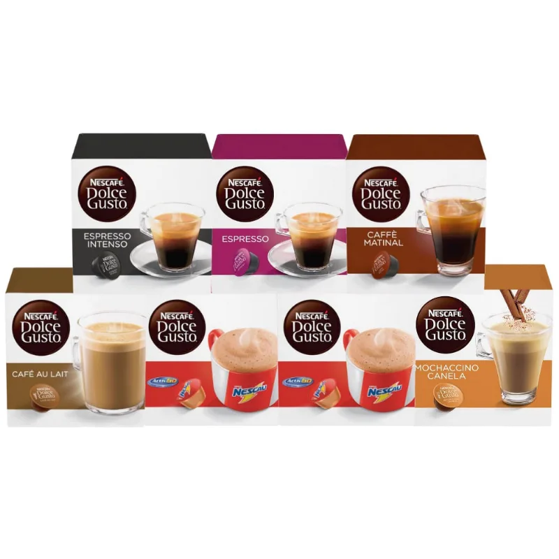 70 Cápsulas Dolce Gusto, Café e Bebida Cremosa - Cafezale