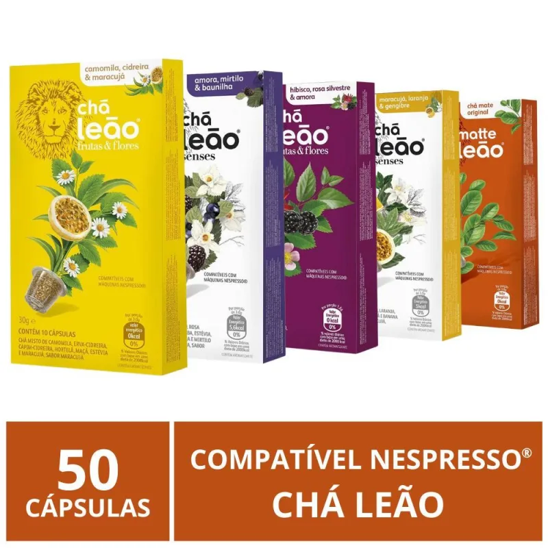 50 Cápsulas, Chá Leão Para Nespresso - Nespresso