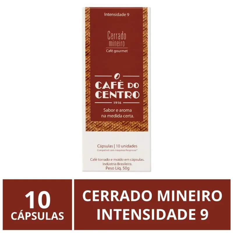 Cápsulas Para Nespresso, Cerrado Mineiro, Café Do Centro