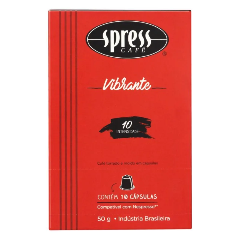 Cápsulas Para Nespresso, Vibrante, Spress Café - Nespresso - Mercearia