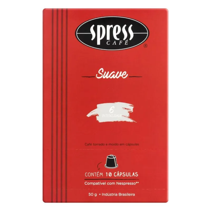 Cápsulas Para Nespresso, Suave, Spress Café - Não Informado - Mercearia