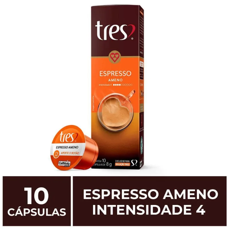 10 Cápsulas, Café Ameno, Três Corações