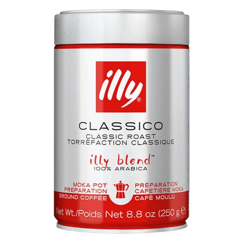 Café Moído, Clássico, Illy, Lata 250G