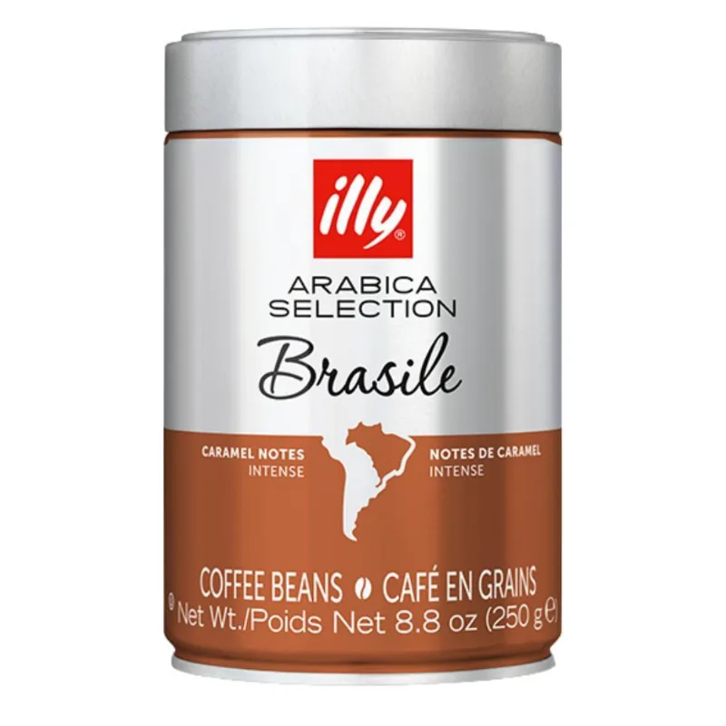 Café Em Grão, Brasil, Illy Selection, Lata 250G