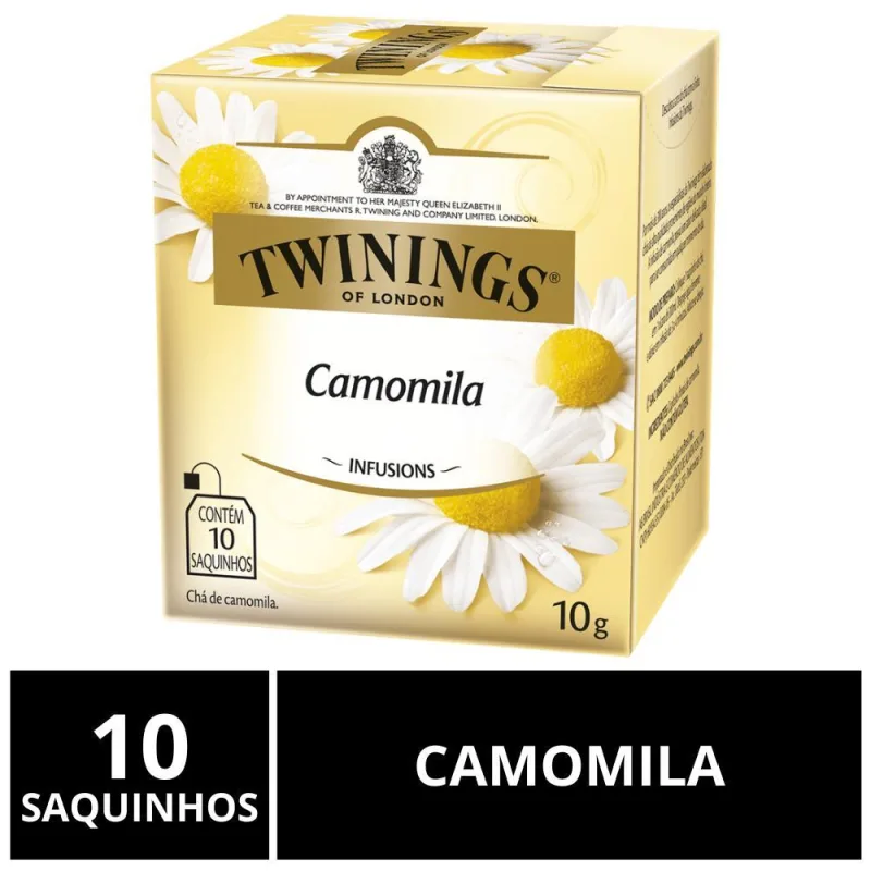 TWININGS OF LONDON Chá Twinings Camomila - TWININGS OF LONDON - Mercearia