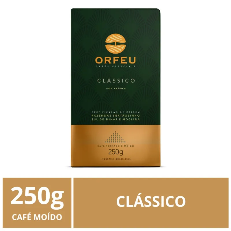Café Moído, Orfeu, Clássico, 250g