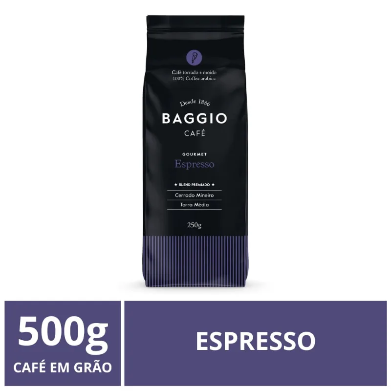 Café em Grão, Baggio, Espresso, 500g