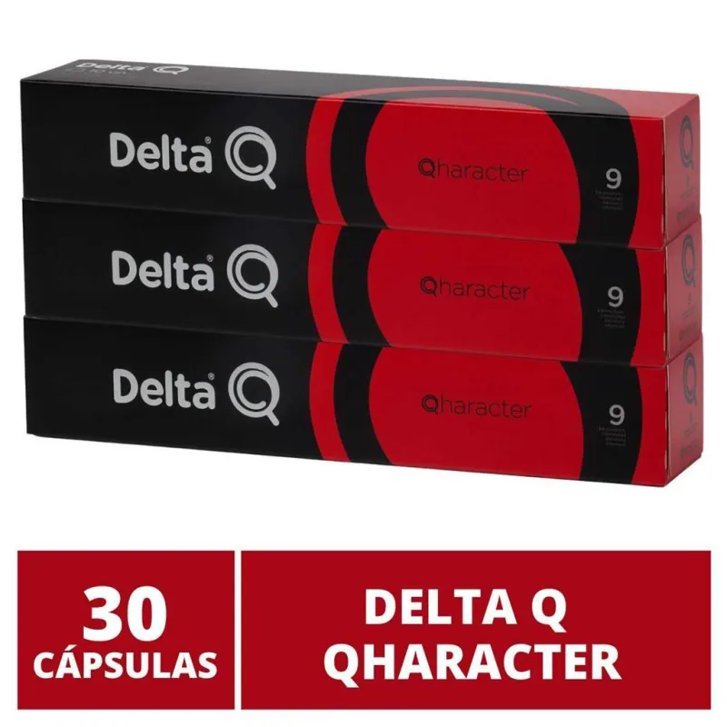 30 Cápsulas Delta Q, Qharacter, , Café - Não Informado - Mercearia