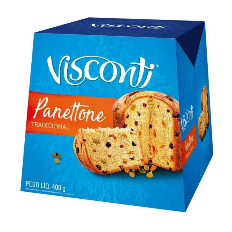 Panetone Visconti, Tradicional, Pannetone 400g