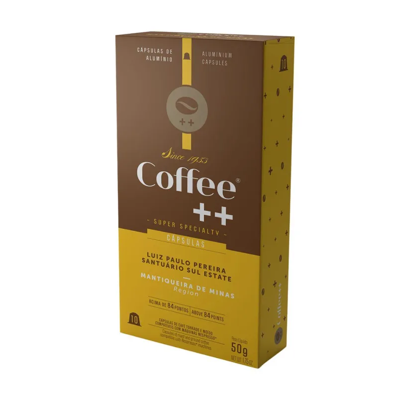 Cápsulas Coffee++ Para Nespresso, Café, Mantiqueira De Minas - Nespresso