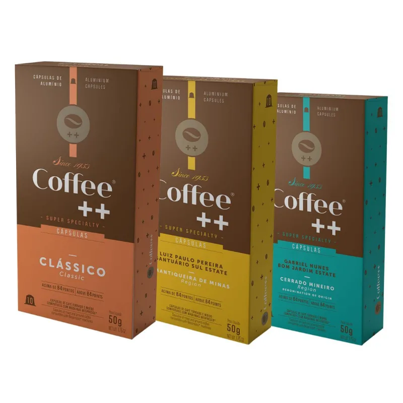 30 Cápsulas Coffee Mais Para Nespresso, Café - Não Informado