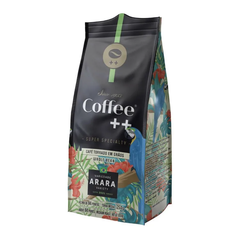 Café Em Grão Coffee Mais Torrado, Arara, 250G