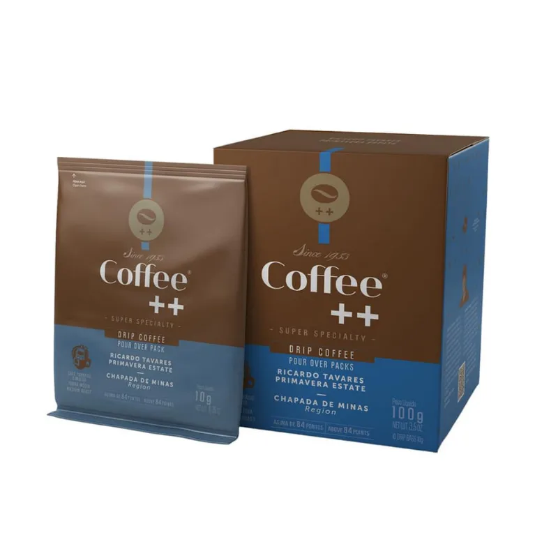 Drip Coffee, Café Coffee Mais, Chapada de Minas, 10 sachês