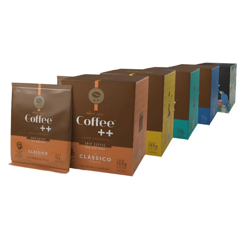 Drip Coffee, 50 Sachês, Café Coffee Mais