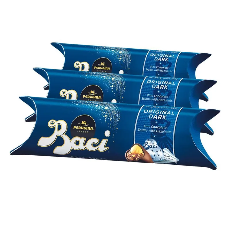 Chocolate Italiano Baci Bombom Amargo 3 Caixas 37,5g