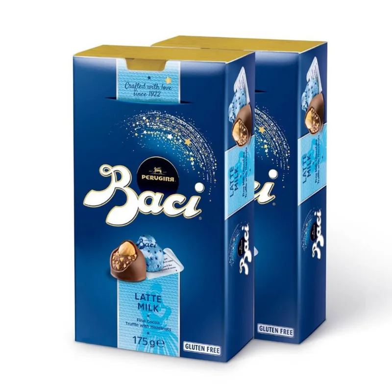 Chocolate Italiano Baci Perugina Bombom Leite 2 Caixas 175g