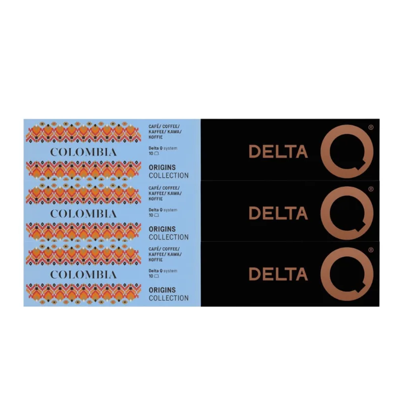 30 Cápsulas Delta Q Café Colombia Intensidade 8