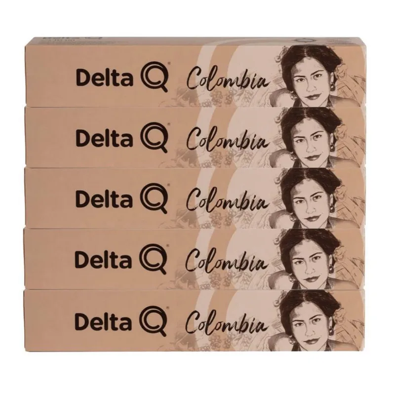Kit 50 Cápsulas Delta Q Café Intensidade 8 Colombia