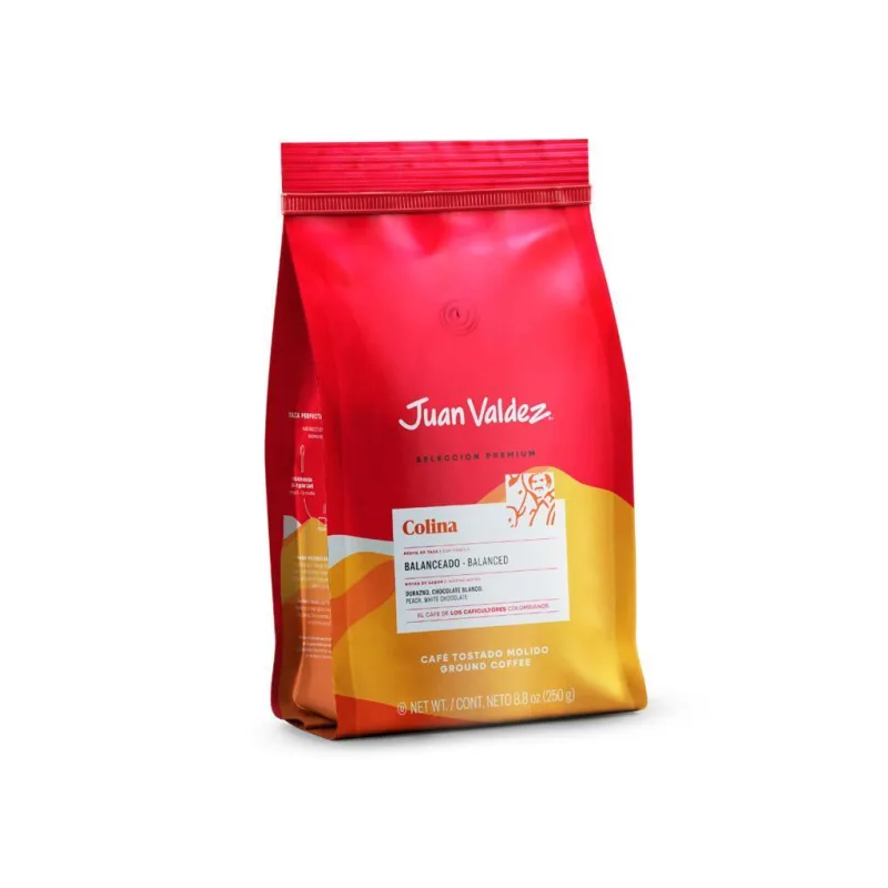 Café Moído Colina 250g Colombiano Juan Valdez - Não Informado