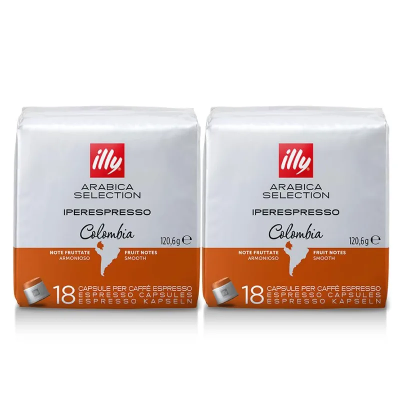 36 Cápsulas, Café Selection, Colombia Illy Iperespresso