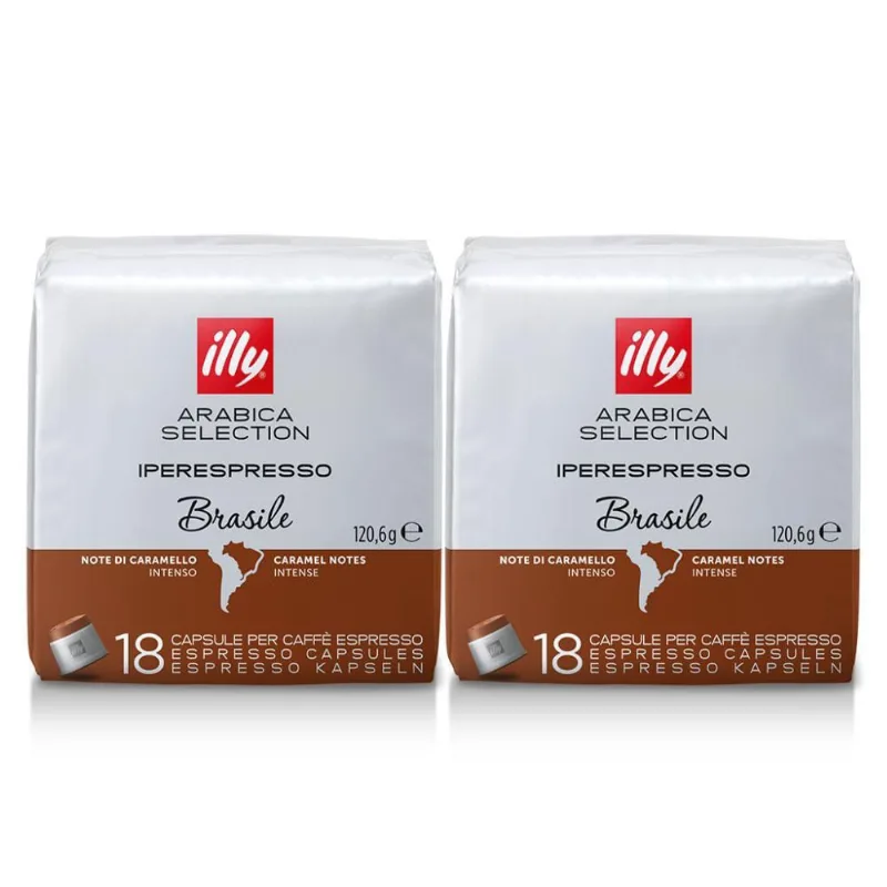 36 Cápsulas, Café Selection, Brasil Illy Iperespresso