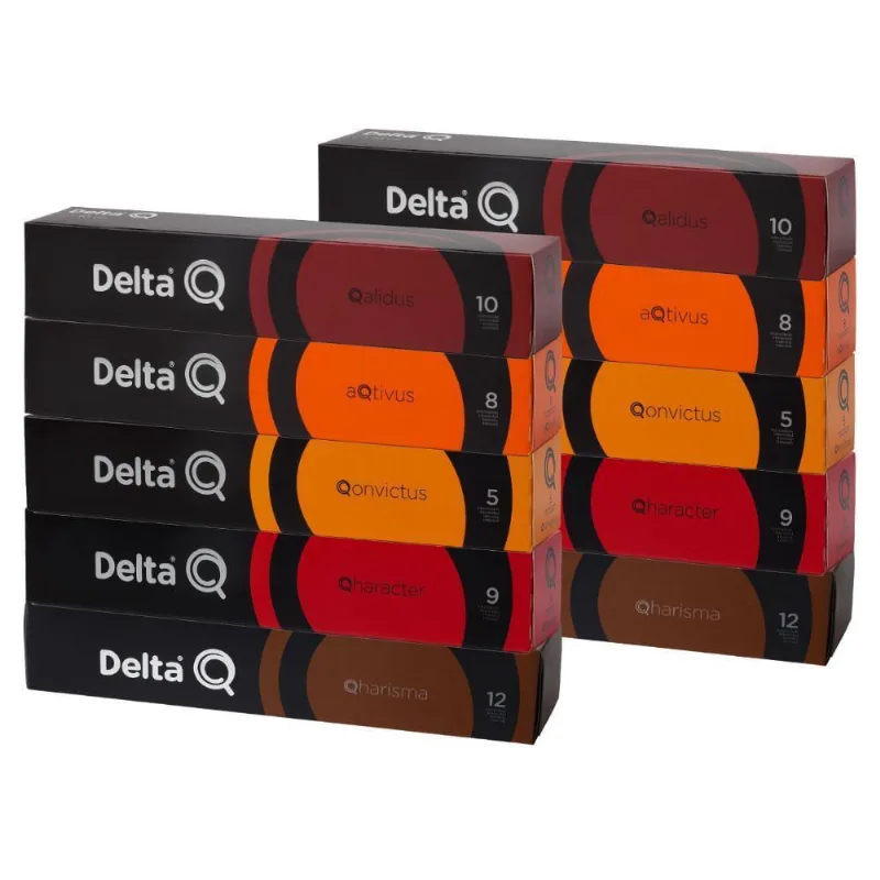 100 Cápsulas Delta Q, Café Espresso Português