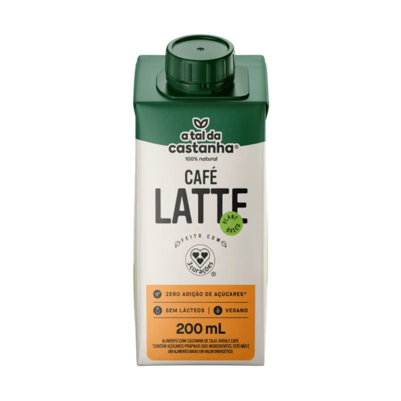 Café Latte, A Tal da Castanha e 3 Corações, 200g